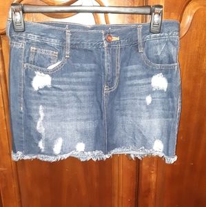 Old Navy Jean Skirt